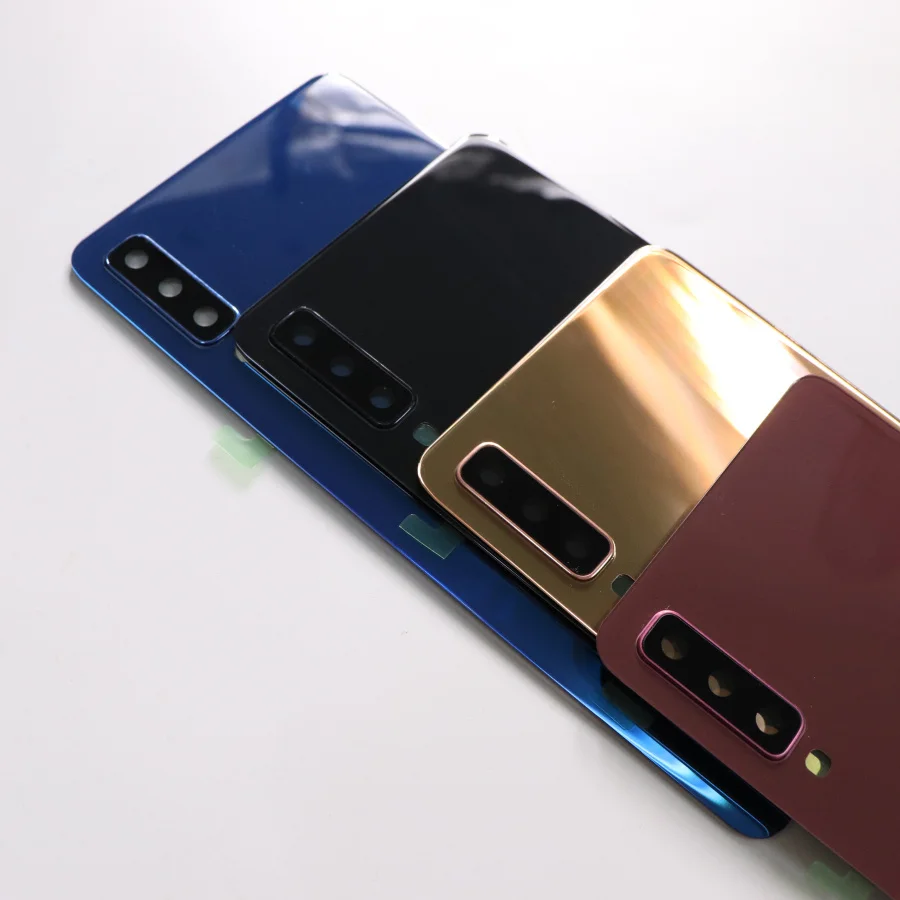 Клейкая Крышка для задней крышки Samsung Galaxy A7 2018 A750 A750F|Корпусы и рамки мобильных