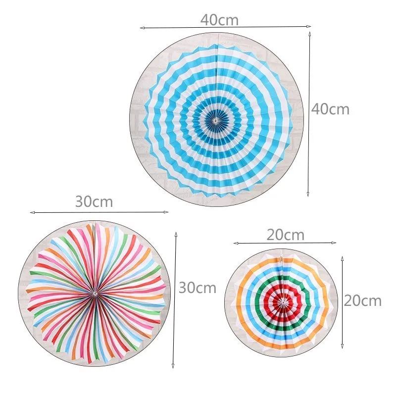 6 шт. бумажный Веерообразный цветок украшения торговый центр открытие активности макет сцены коридора кулон школьный бумажный веер