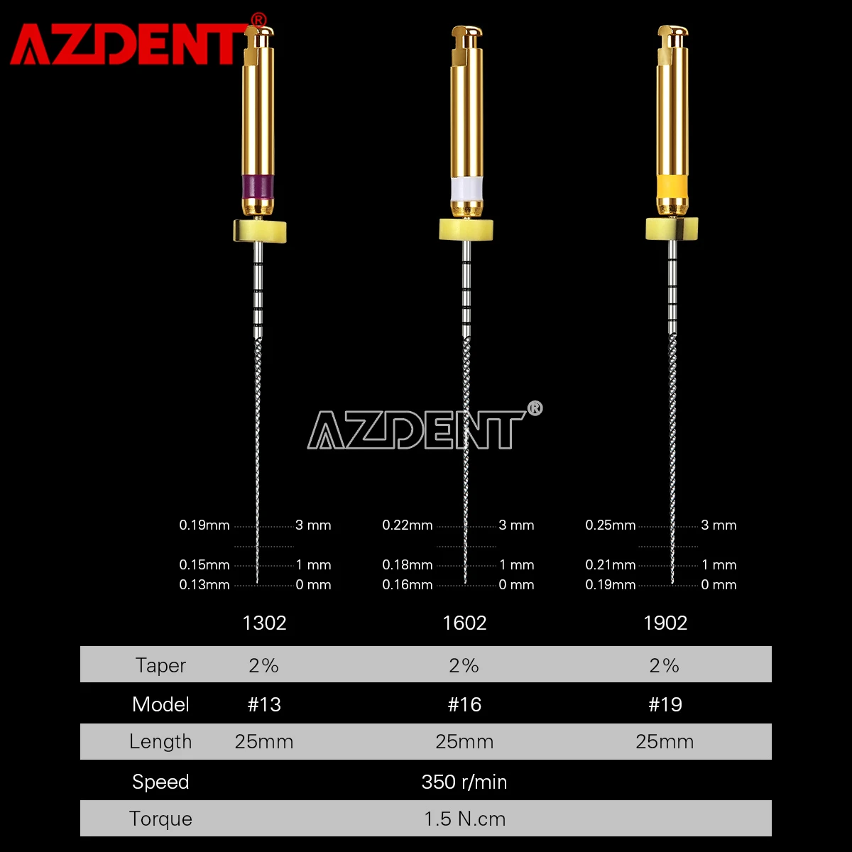 6pcs/box Dental Endo File Engine Use Nickeltitanium Path Files Root