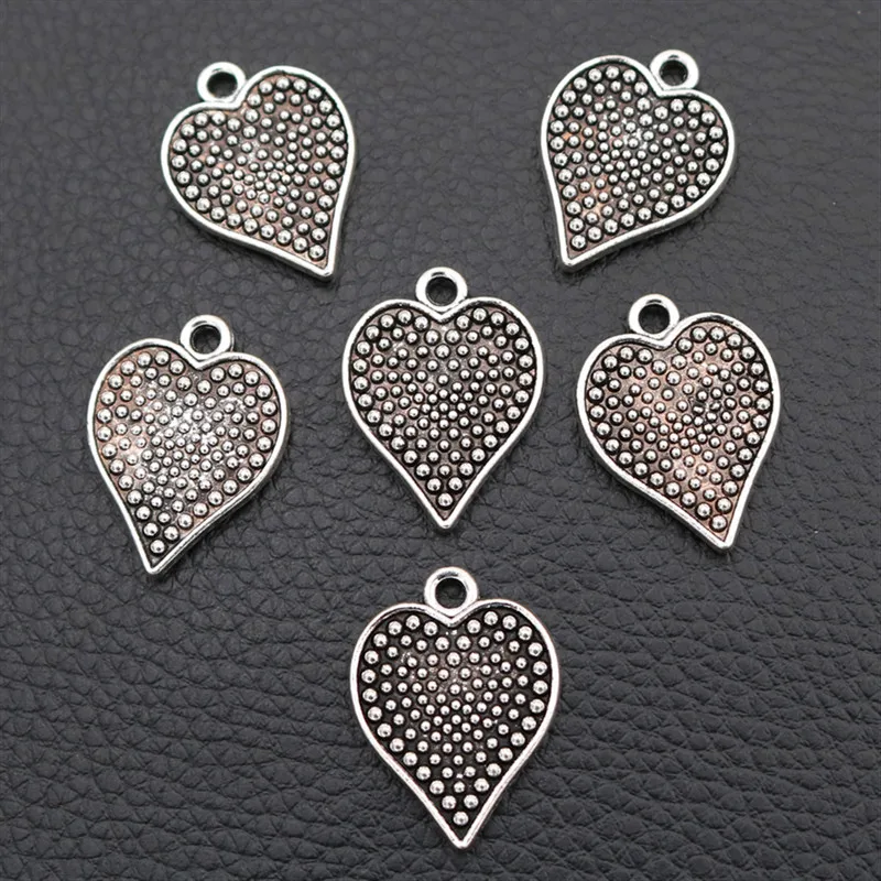 8pcs Antique Silver UC Plating Four Leaf Petals Glamour retro Bracelet Earrings DIY Metal Jewelry Alloy Connectors A1318