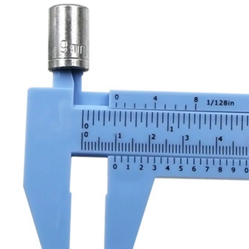 0-80 мм/150 мм 0,5 мм штангенциркуль двухуровневый Пластиковый штангенциркуль измерительный студенческий мини-инструмент линейка DIY Изготовление моделей