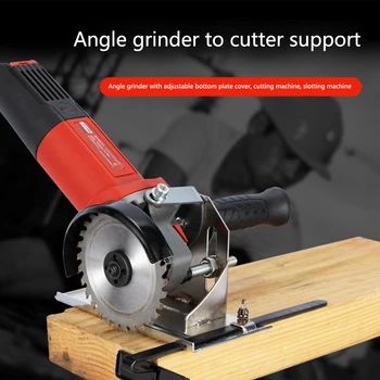 

Accessory Multifunctional Supporting Bracket Angle Grinder Stand Slotting Seat Stable Cutting Positioning Adjustable Tools