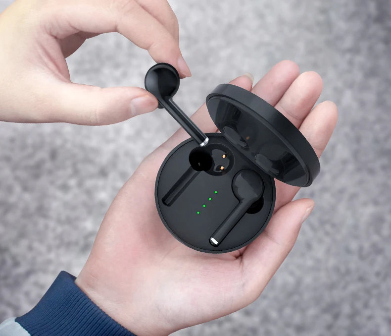 Наушники Hanven TW40, TWS 5,0 Bluetooth Беспроводные наушники с микрофоном для iPhone, huawei, Xiaomi