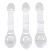 Ребенок защелка безопасности для замки для шкафов Блокировка-замок для шкафов от маленьких детей дверей для безопасности детей замок Защита замок для детей возрастом от 1 года/10 шт./лот