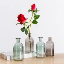1 шт. Современная сушеная стеклянная ваза для цветов портативная гидропонная декоративная стеклянная ваза для кабинета гостиной