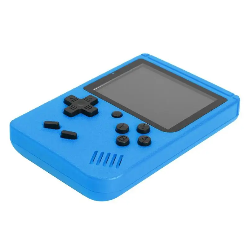 3 дюймов Портативный портативных игровых консолей Retro FC игровой консоли 400 игры 8-битный игровой плеер (синий)