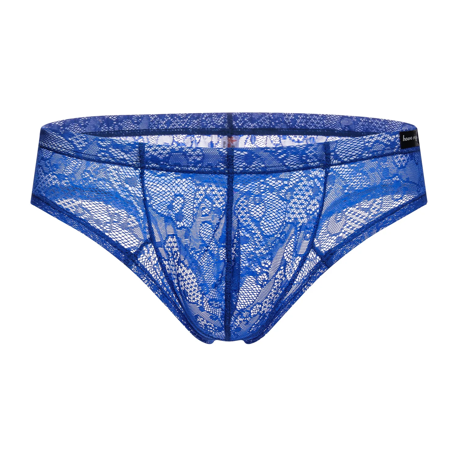 Sous-vêtement,Micro Boxer Sexy en dentelle transparente pour homme ...