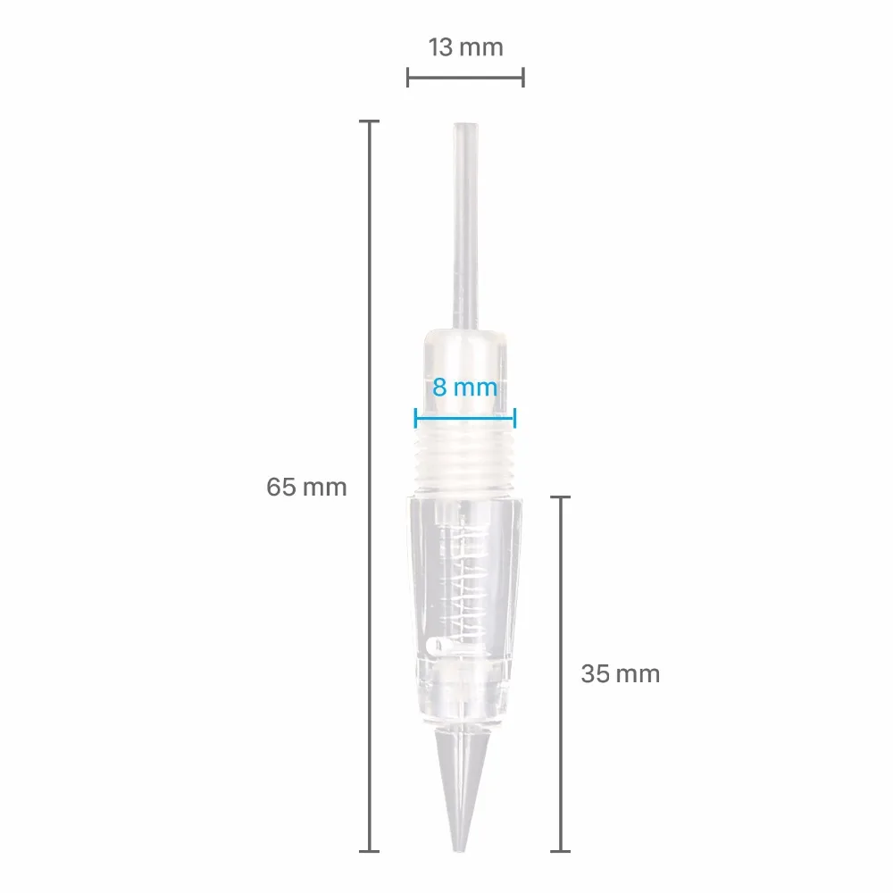 10 шт. одноразовые 1/3/5RL 5/7F татуажные иглы для перманентного макияжа мануального татуажа бровей, вышивка чернильные картриджи для бровей и губ