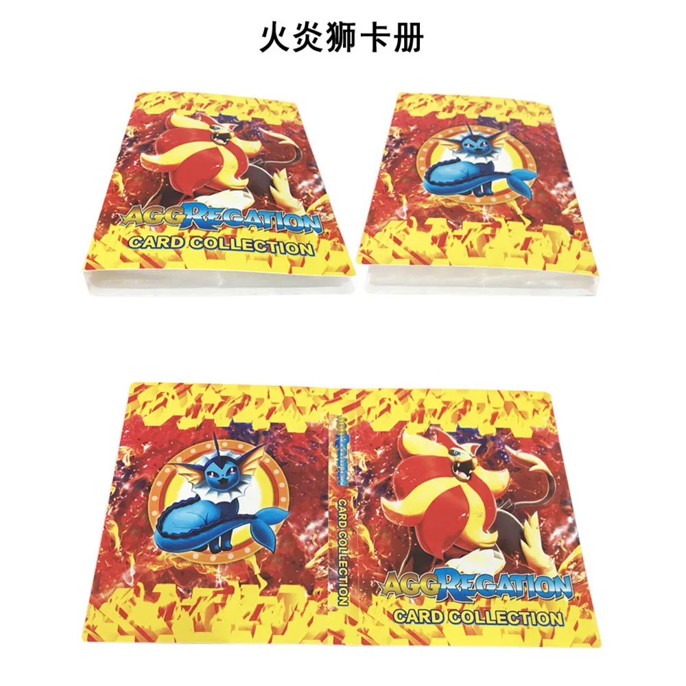 240pcs Cards Holder Album Toys For Novelty Gift Large Capacity Pokemon Cards Book Album Book Top Loaded List Playing Card BC0230 (19)