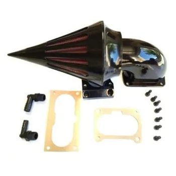 

Motorcycle Black Spike Air Cleaner Intake Filter Kit For Kawasaki Vulcan 2000 VN2000 All years