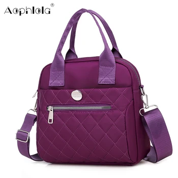 

2020 New Ladies Nylon Shoulder Bags Daily Carry Pack For Women Female Muti-pocket Purses Sac A Main Woman Thread Crossbody Bag