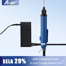 Chave de fenda elétrica sem escova embutida 60w, ajustável, lote elétrico, industrial, ferramenta elétrica, torque