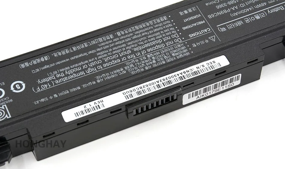 HONGHAY AA-PB9NC6B Аккумулятор для ноутбука Samsung PB9NS6B PB9NC6B R580 Q460 R468 R525 R429 300e4a RV511 R528 RV420 RV508 355v5c R428