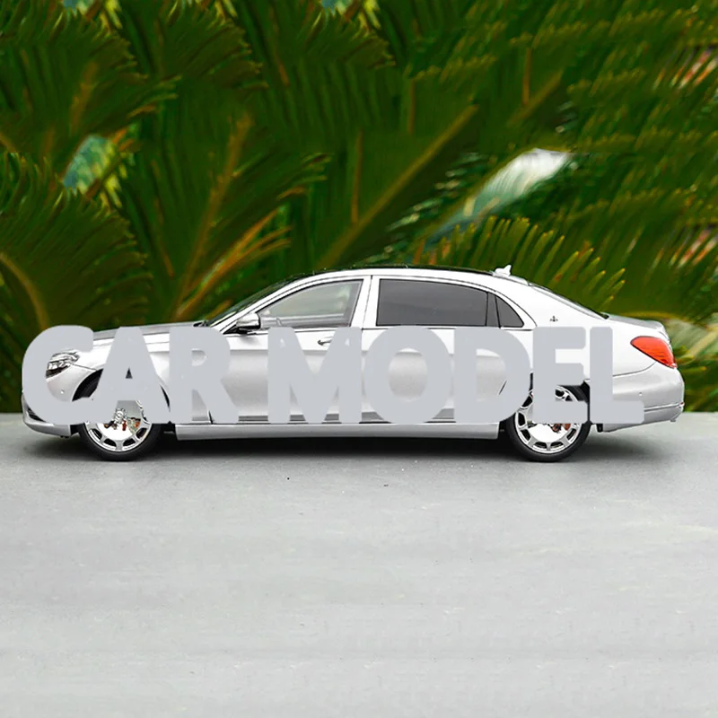 1:18 игрушечные автомобили из сплава почти настоящие AR S Class S600 модель детских