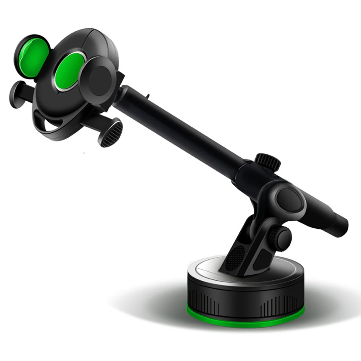 

Universal Car Mobile Phone Mount Windscreen Dashboard Suction Mount Rotatable Stretchable Holder Non-Slip Silicone Base