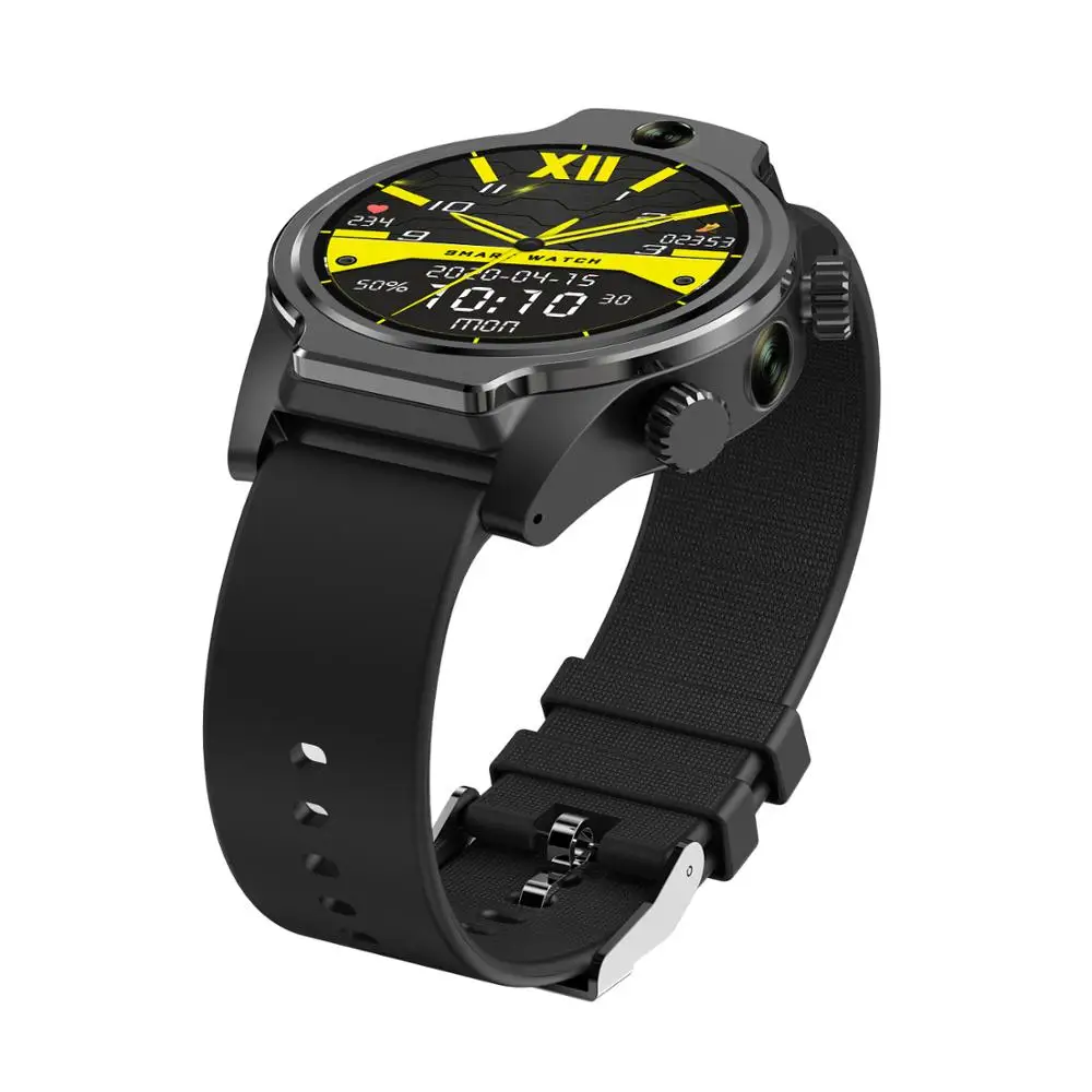US $211.48 Face RollME ID S08 IP68 Smart Watch 50M Waterproof 8MP Camera 4G LTE Bands GPS Glonass 169 IPS 1360mAh Battery Smartwatch