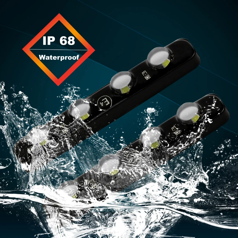 SUNKIA LED   ڵ ְ , DRL Ȱ   ,  100% , 4 LED