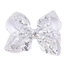 Европа и Америка Jojo4 цвет одна карта 5 дюймов блесток Заколка-бабочка принцесса детские аксессуары для волос