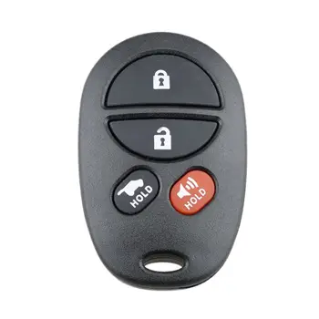 

4 Buttons Keyless Entry Remote Car Key Fob For Toyota Avalon Solara 2005 2006