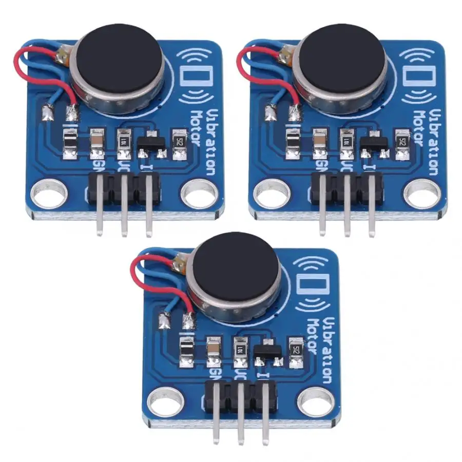 3 Pcs Vibration Motor Module DC5V 9000RPM for DIY Projects | Обустройство дома