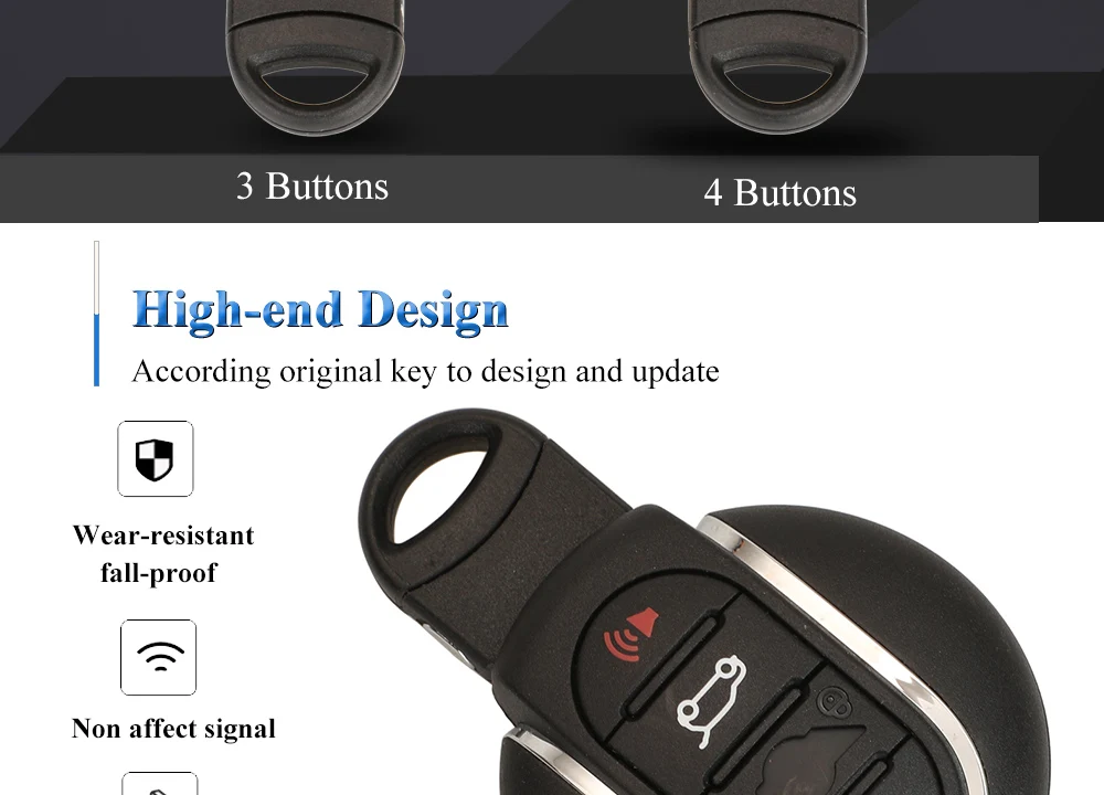 Keyforkess 10pcs custodia a conchiglia portachiavi intelligente a distanza per BMW MINI Cooper serie F F55 F56 F57 F54 F60 copertura senza chiave automatica 8 Keyforkess 10pcs custodia a conchiglia portachiavi intelligente a distanza per BMW MINI Cooper serie F F55 F56 F57 F54 F60 copertura senza chiave automatica - H7c739ebf67fe452a8ebd9fa6465ae54c0