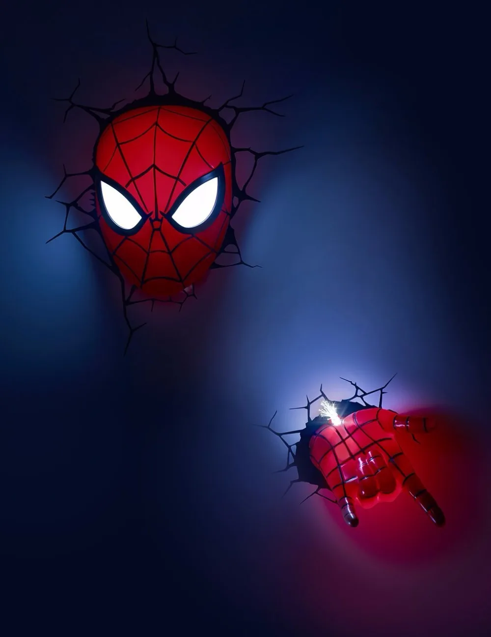 Superhero 3d wall lights Clearance