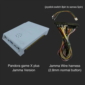 

2600 In 1 Portable Controller Coin Operated Arcade Version Jamma Board 3D Educational Console PBC Game Box HD Video For Pandora
