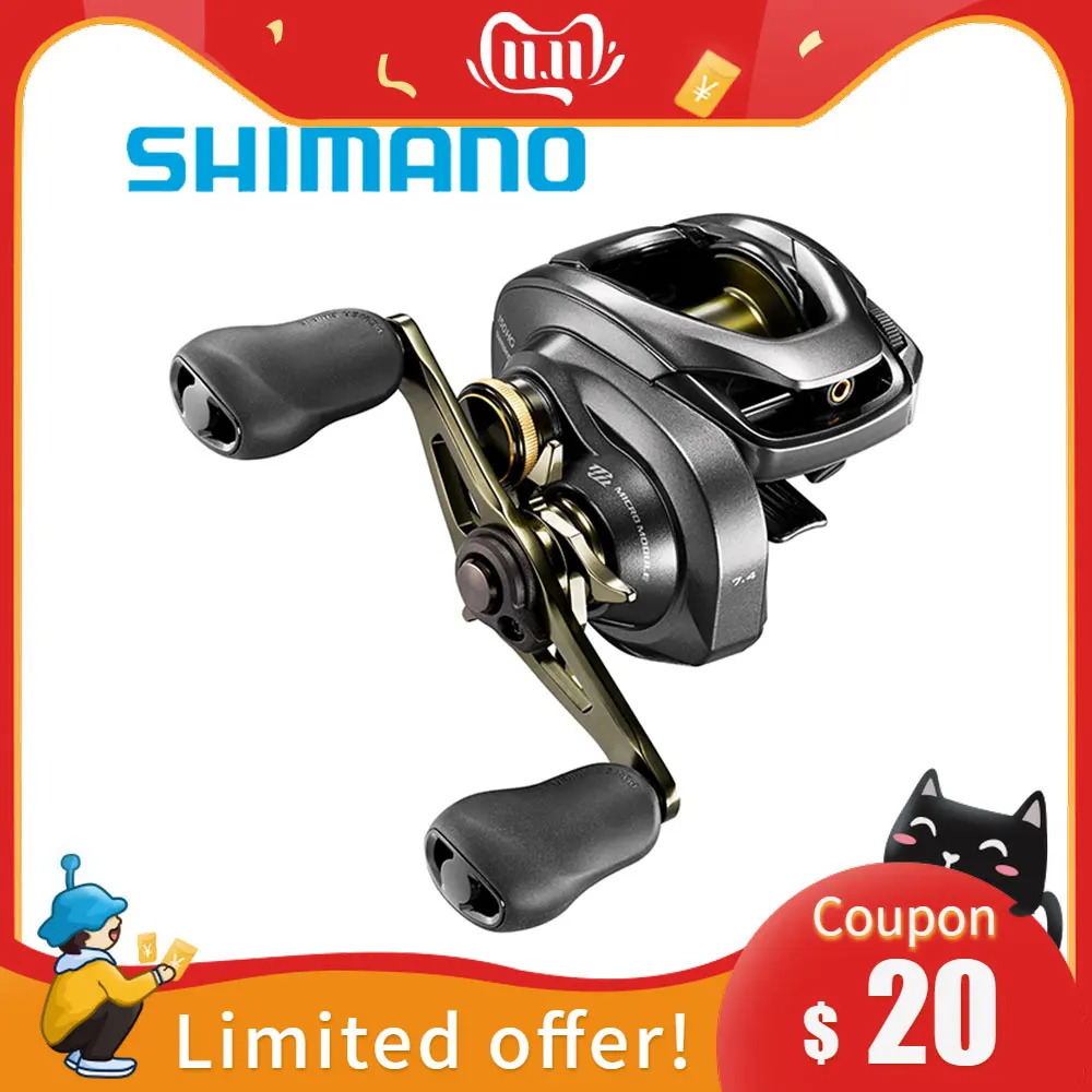 Катушка для рыбалки оригинал новинка SHIMANO CURADO DC 150 150hg 150xg 151 151hg 151xg низкопрофильная
