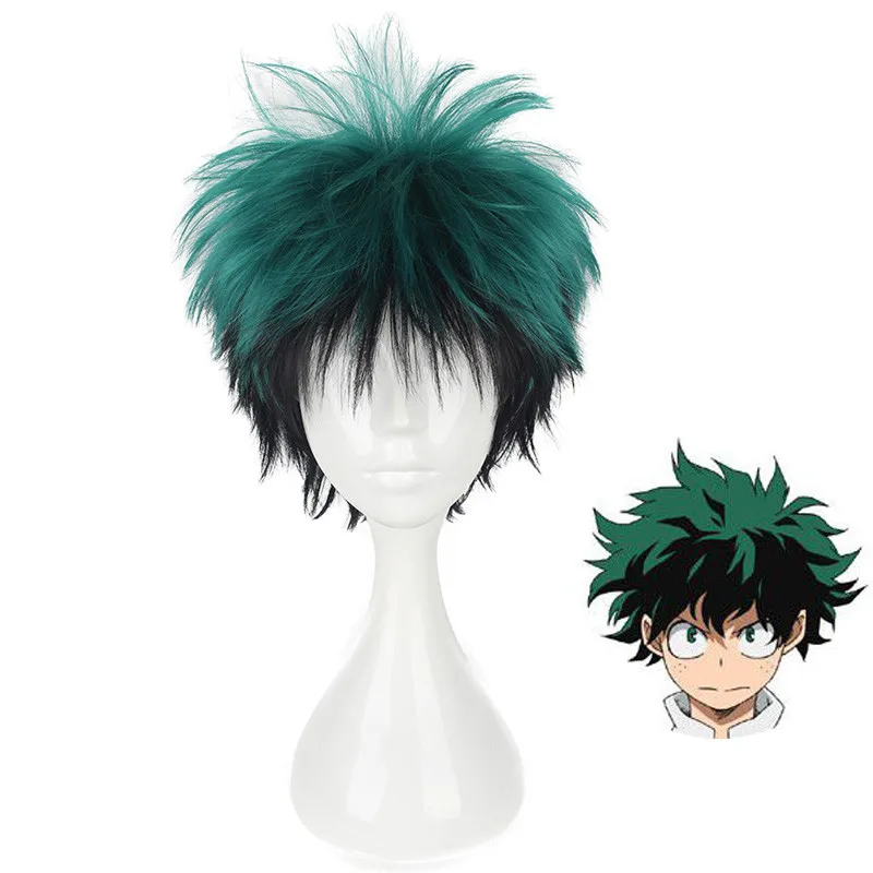 Парик моя геройская Академия Izuku Midoriya Boku No Hero академии для косплея волосы Deku парик