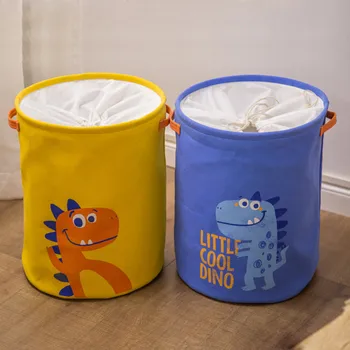 

Double Thickness Laundry Basket Cartoon Cloth Art Folding Toys Dirty Clothes Storage Basket waterproof Durable cesto ropa sucia