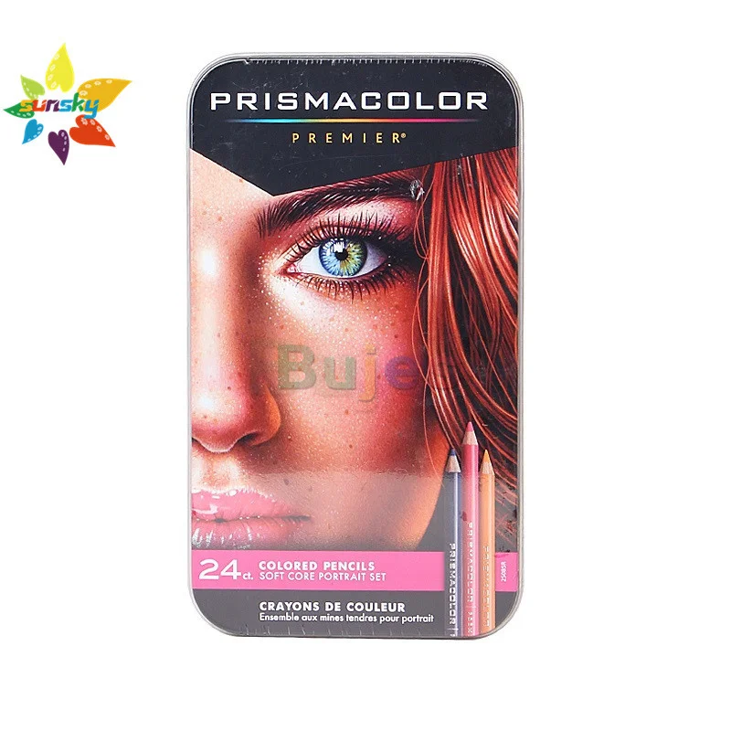 PRISMACOLOR Colored Pencils-24 and TWO ADULT COLORING BOOKS