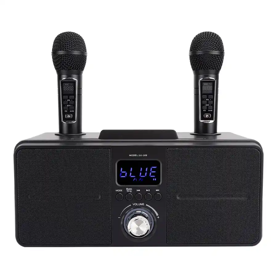 bluetooth karaoke speaker with microphone