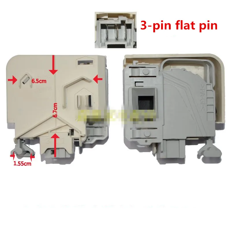 Drum Washing Machine Door Lock For Bosch Xqg56 10m368 Ws10m368t1