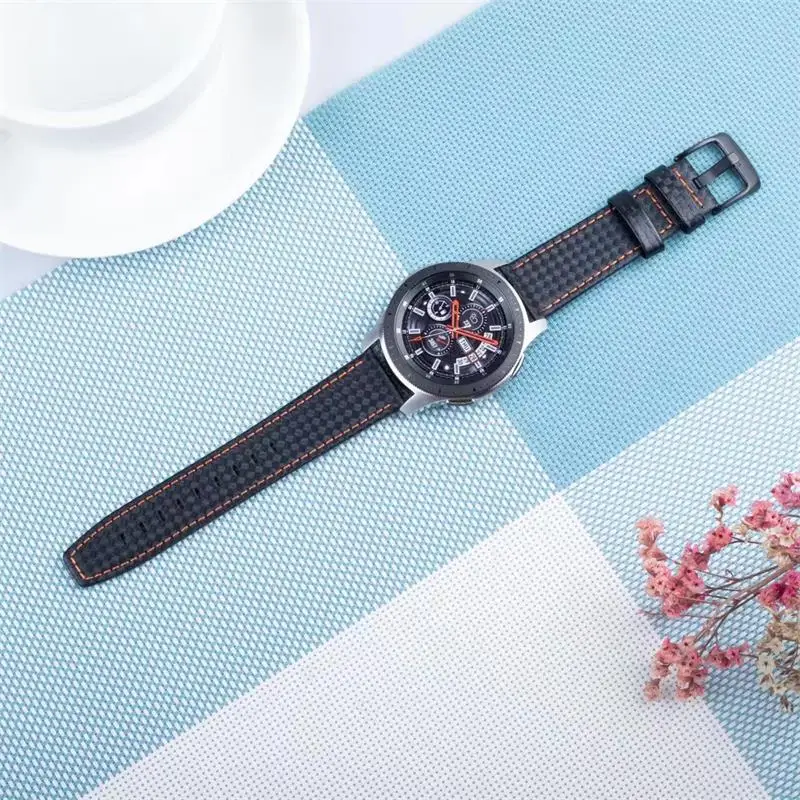

22mm Newest Real Carbon Fiber Watch Band for Honor Magic/For Huawei Watch GT Bracelet Strap for Huami Amazfit GTR 47MM