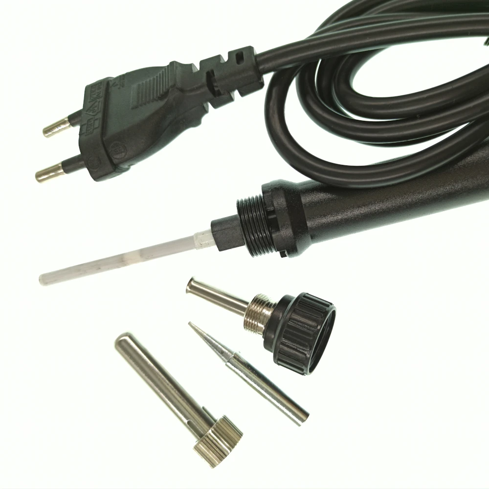 전문 80W 220V/110V EU/US 플러그 납땜 인두 전기 미니 조절 온도 LCD 디스플레이 용접 납땜 인두