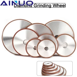 150mm 200mm diamante roda de moagem paralelo moedor disco carboneto tungstênio aço fresa ferramentas abrasivas
