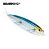 Retail 2017 buena pesca señuelos minnow, cebos profesionales de la calidad 14 cm/16G, bearking modelo caliente crankbaits penceil cebo Popper ► Foto 1/6