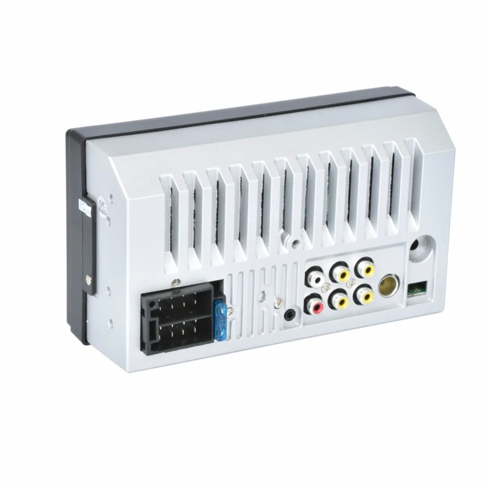 7010B 7 &quotHD автомобильное радио 2 DIN в тире CD DVD плеер с сенсорным экраном Стерео Bluetooth