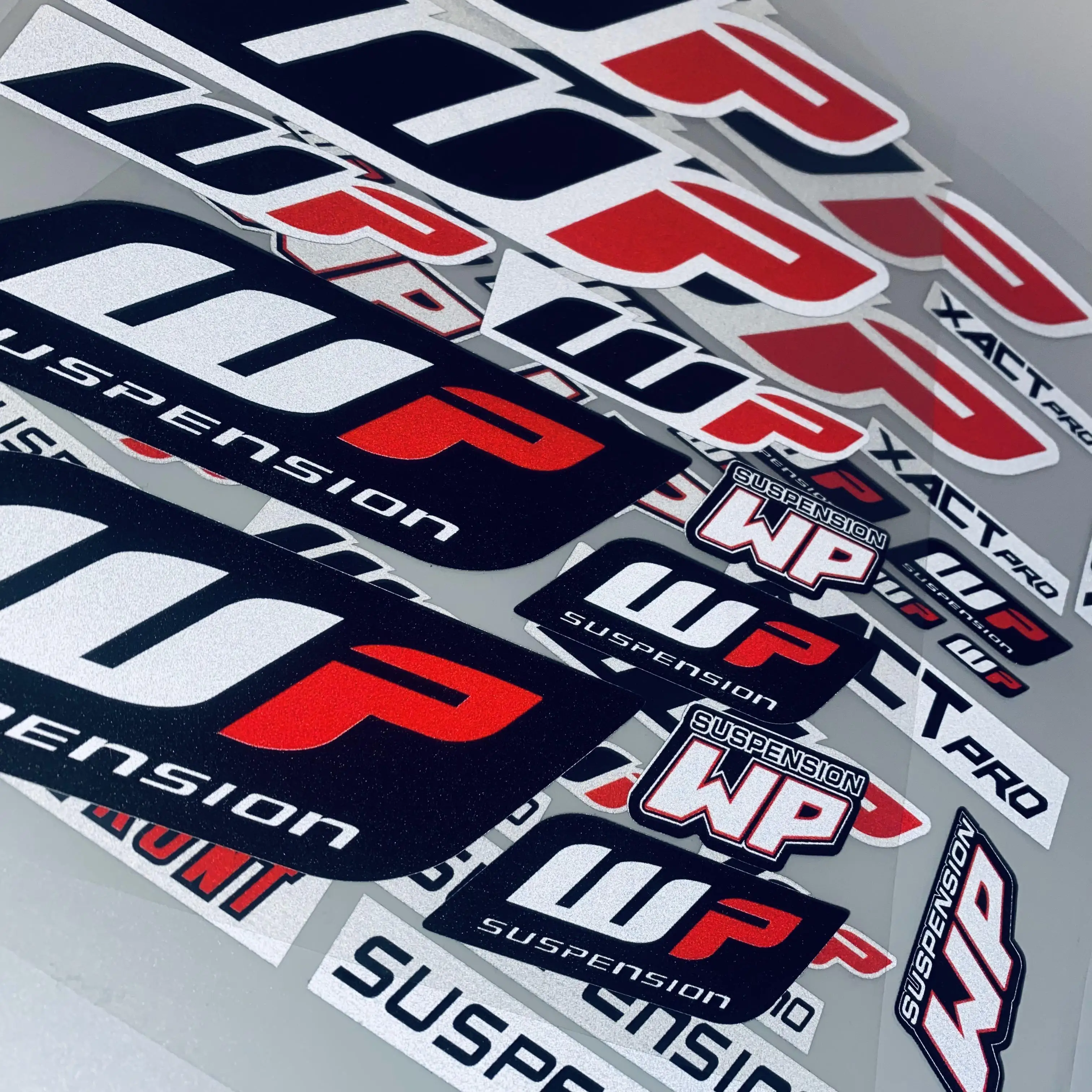 Reflective WP Fork Stickers motorcycle stickers vinyl stickers custom stickers motorcycle accessories Suspension Shocker Damper Motorcycle Accessori Decal Reflective stickers For Duke RC KTM 200/390/690/1090 Kawasaki Honda