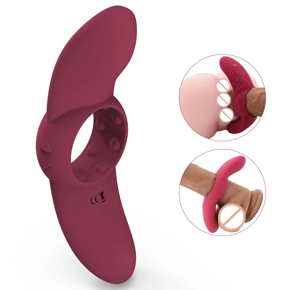 Ejaculation Delay Toy Cock Ring Penis Rings Double Shock Clitoral Stimulator Adult Sex for Woman and Man Massager Couple | Красота и