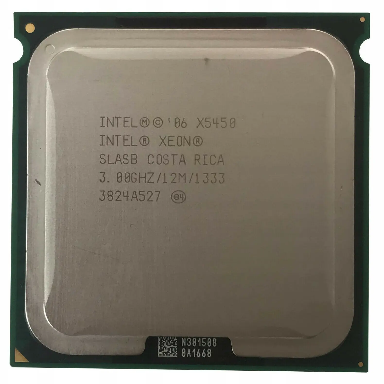 Процессор INTEL Xeon X5450 ЦП от 771 до 775 (3 0 ГГц/12 МБ/четырехъядерный LGA работа на