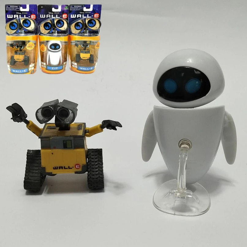 Robot Wall E Toys For Children Walle E Birthday Gift Robot Tank Excavator Pixar Loose Eva Action Figure Move Toy Aliexpress