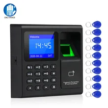 Vingerafdruk Aanwezigheid Machine Intelligente Biometrische Vingerafdruk Tijdregistratie Machine Time Clock Recorder Apparaat Werknemer