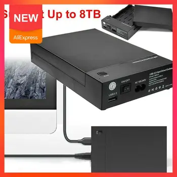 

HDD Case 3.5 inch SATA to USB 3.0 SSD Adapter Hard PC Disk Box HDD External Enclosure For Notebook Drive Desktop O5P6