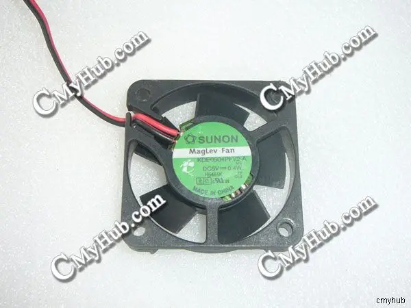 Для SUNON KDE0504PFV2-A MS DC5V 0.4A 4010 4CM 40mm 40x40x10mm 2Pin охлаждающий вентилятор | Компьютеры и офис