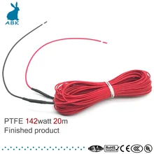 F24K 20 метров 142 Вт Нагревательный Кабель из углеродного волокна PTFE огнестойкий нетоксичный без излучения нагревательный провод теплый тепловой кабель