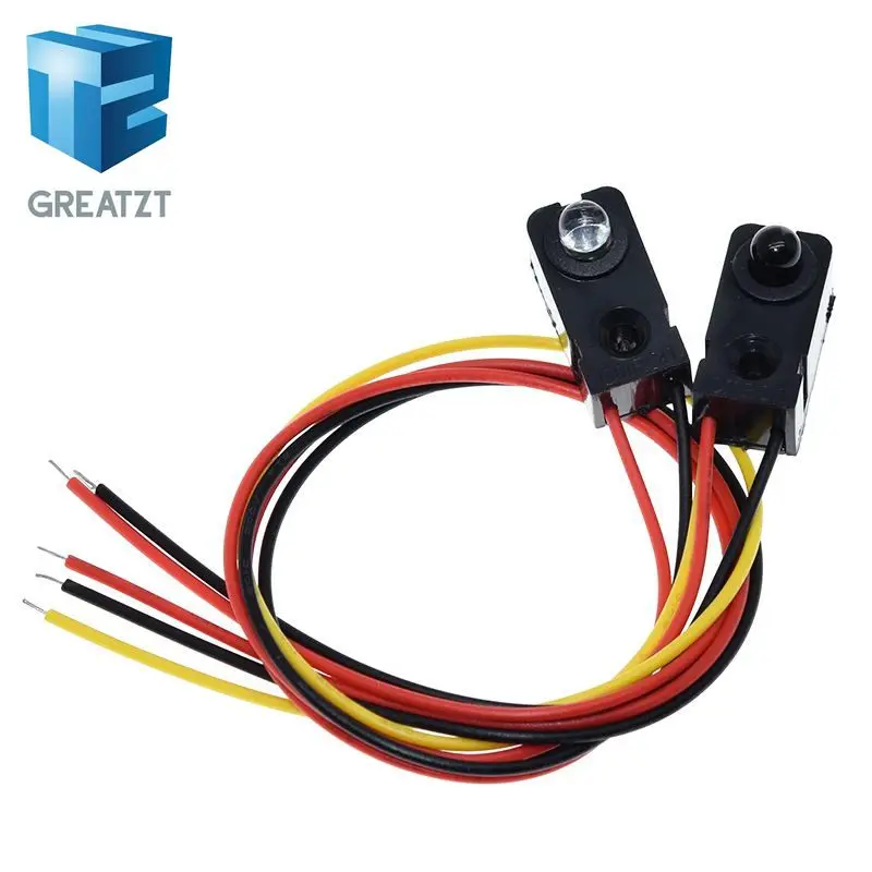 GREATZT 1 paar Infrarot rohr Transmissive Korrelation lichtschranke Infrarot sensor QT30CM Erkennung abstand für arduino – Detail 7