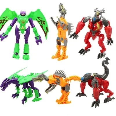 

Stall Hot Selling Children Boy Transformation Toy Transformation Diamond Dinosaur T-Rex Model Robot Dinosaur Transformation