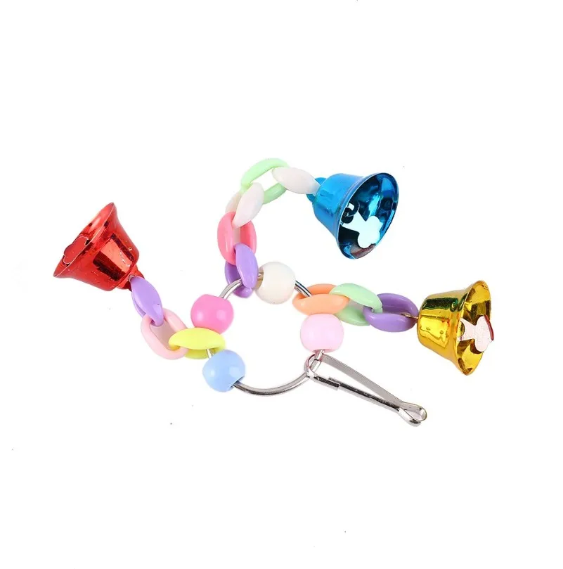 

1 PC Pets Dog Cat Toys Parrot Suspension Hanging Bridge Chain Pet Bird Rope Harness Cage Hang Toys for Parrots Pet Supplies