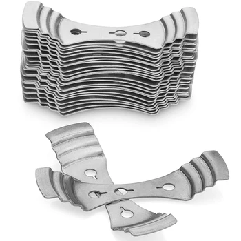 

Set of 25 Stainless Steel Candle Wick Centering Devices Core Holder For Candle DIY Making